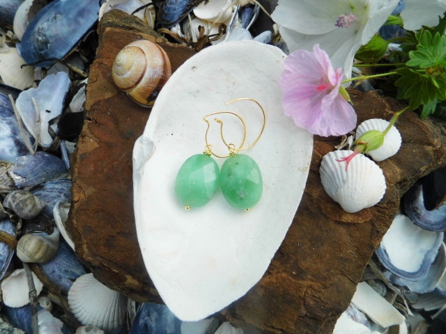 ann wei design jade øreringe