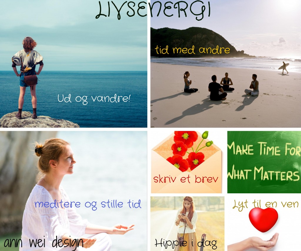 Måder at slappe af LIVSENERGI