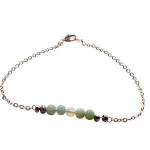 Armbånd med amazonit - serie Himmel & Hav