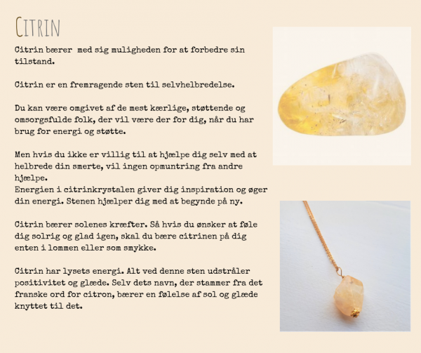 April citrin og positivitet