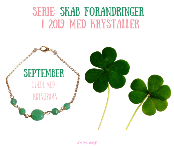 Krysopras armbånd