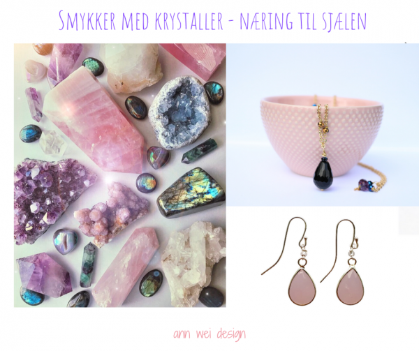 Smykker med krystaller - næring til sjælen